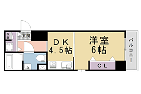 ルーチェｆ 303 ｜ 京都府京都市下京区妙満寺町（賃貸マンション1DK・3階・26.00㎡） その2