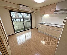 京阪本線 祇園四条駅 徒歩9分の賃貸マンション 6階1DKのリビング/ダイニング