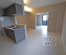 京都地下鉄東西線 東山駅 徒歩2分の賃貸マンション 4階1SLDKのリビング/ダイニング