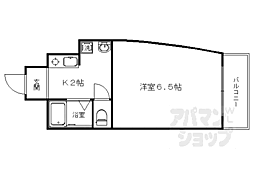 ＣＵＢＥ31 3階1Kの間取り