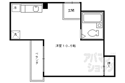 ハイムマエダ 1Kの間取図画像