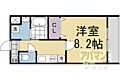 クオリエ丹波口駅前2階7.6万円