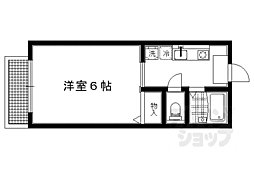 ハイツはなみずき 1Kの間取図画像