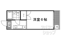 ハイツわかくさ 1Kの間取図画像
