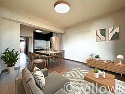 ライオンズマンション府中白糸台 3LDKのリビング/ダイニング