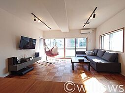 高円寺サマリヤマンション 1LDKのリビング/ダイニング