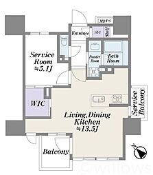 間取図画像 ワンルーム
