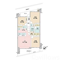 間取図画像 3LDK