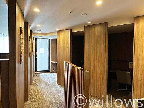 Study Room　自習やお仕事などにお使い頂ける空間。