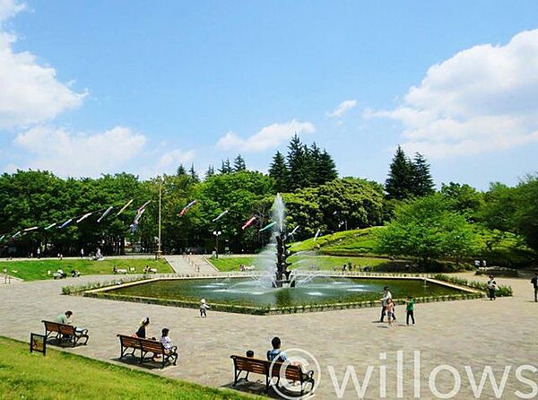 世田谷公園 徒歩15分。 1180m