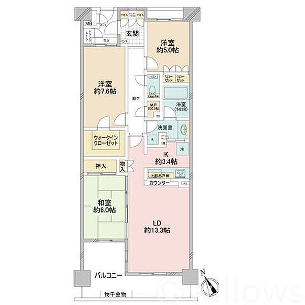 間取り：314002843265