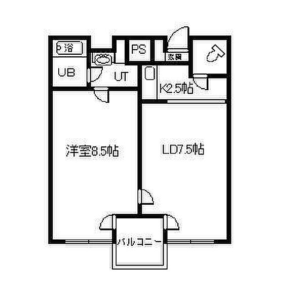 同じ建物の物件間取り写真 - ID:201020230742