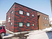 富良野駅より徒歩20分 築8年1ヶ月 2階建の賃貸物件