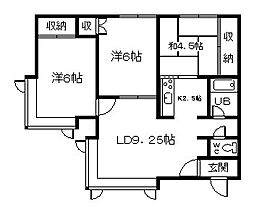 トミーM.S 3LDKの間取図画像