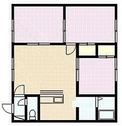 パールハイツ豊岡 3LDKの間取図画像