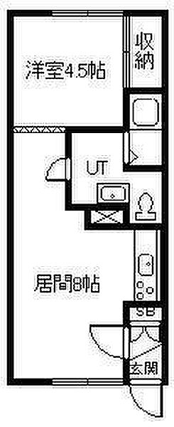 同じ建物の物件間取り写真 - ID:201015684509