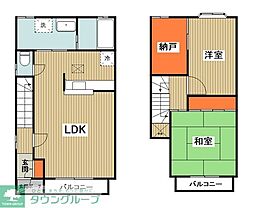 ビレッジS&T 2SLDKの間取図画像