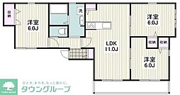 ウィスタリア湘南2 3LDKの間取図画像