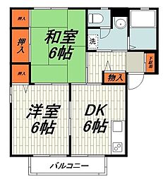 間取図画像 2DK