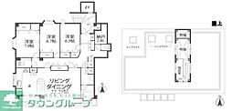 SRコート 3SLDKの間取図画像