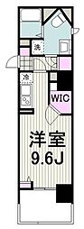 グロースメゾン新横浜 1Kの間取図画像