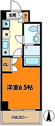 ルポール北加瀬 1Kの間取図画像