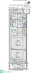 板橋区高島平7丁目マンション 2Kの間取図画像