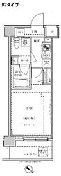 パティーナ東武練馬 1Kの間取図画像
