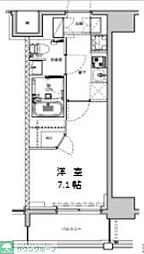 S-RESIDENCE板橋大山 8階1Kの間取り