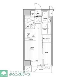 Ｌａ　Ｄｏｕｃｅｕｒ志茂 3階1DKの間取り