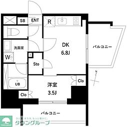 間取図画像 1DK