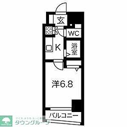 間取図画像 1K