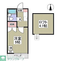 間取図画像 ワンルーム