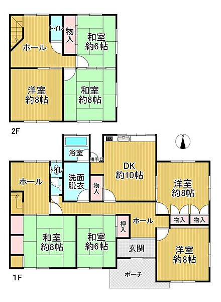 6580万円、7LDK、土地面積330.59m2、建物面積165.73m2