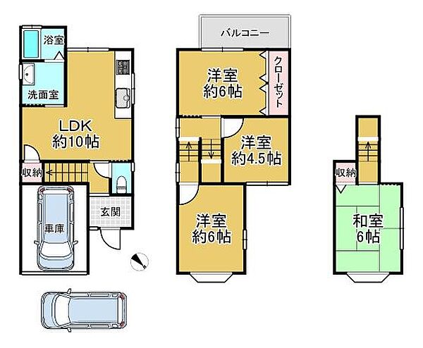 間取り：326000272878