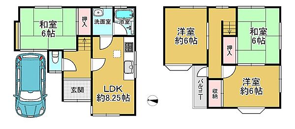 間取り：326000273106