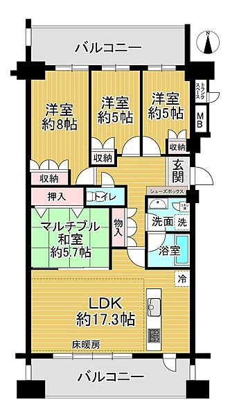 間取り：326000248845