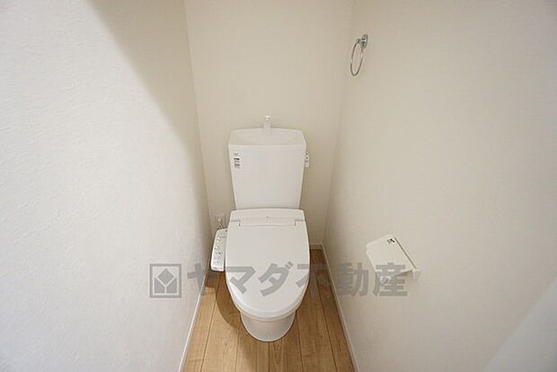 トイレは1階と2階それぞれに設けられています。