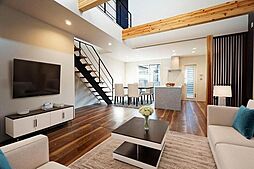 南区柏原2丁目　1号地　戸建 3LDKのリビング/ダイニング