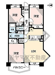 間取図画像 3LDK