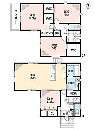 鳥栖市宿町　3号地　新築戸建