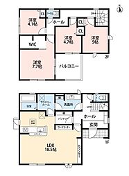 鳥栖市田代本町第三 3号棟 新築戸建