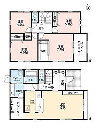 朝倉郡筑前町大久保 1号棟 新築戸建