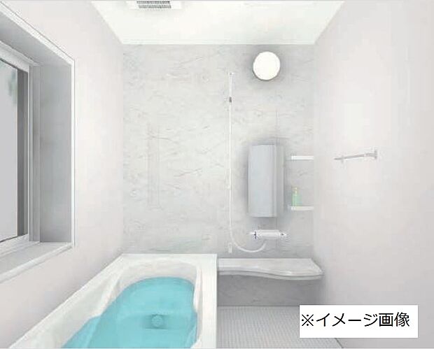 ☆浴室乾燥機付きのバスルーム☆丸洗いできるカウンターと水はけの良い床で掃除もラクラク♪☆※画像はイメージです
