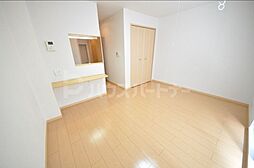 リバーパークK 2階ワンルームのリビング/ダイニング