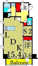 間取図画像 1SLDK