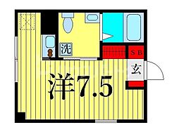 SUERTE竜泉 ワンルームの間取図画像