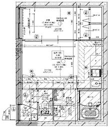 HW.HILLS南千住 1LDKの間取図画像