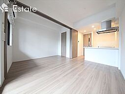 名古屋市営上飯田線 上飯田駅 徒歩3分の賃貸マンション 2階1LDKのリビング/ダイニング