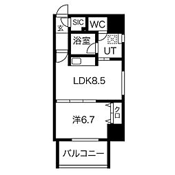 さくらHills NISHIKI Platinum Resi 3階/301